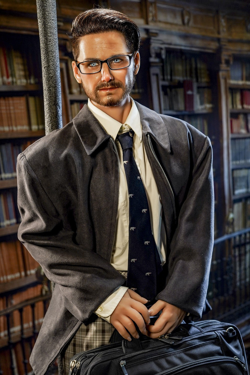 Mužská sexuální panenka David (HRDoll 167 cm #49 TPE + silikon)