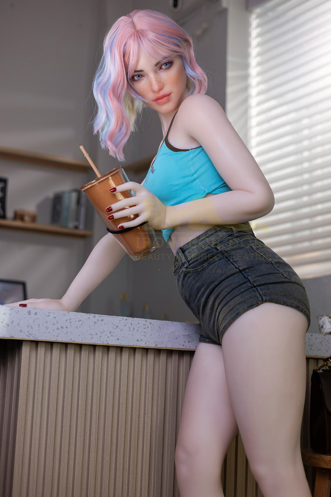 Heidi Sex Doll (Irontech Doll 162cm A-Cup S46 TPE+silikon)