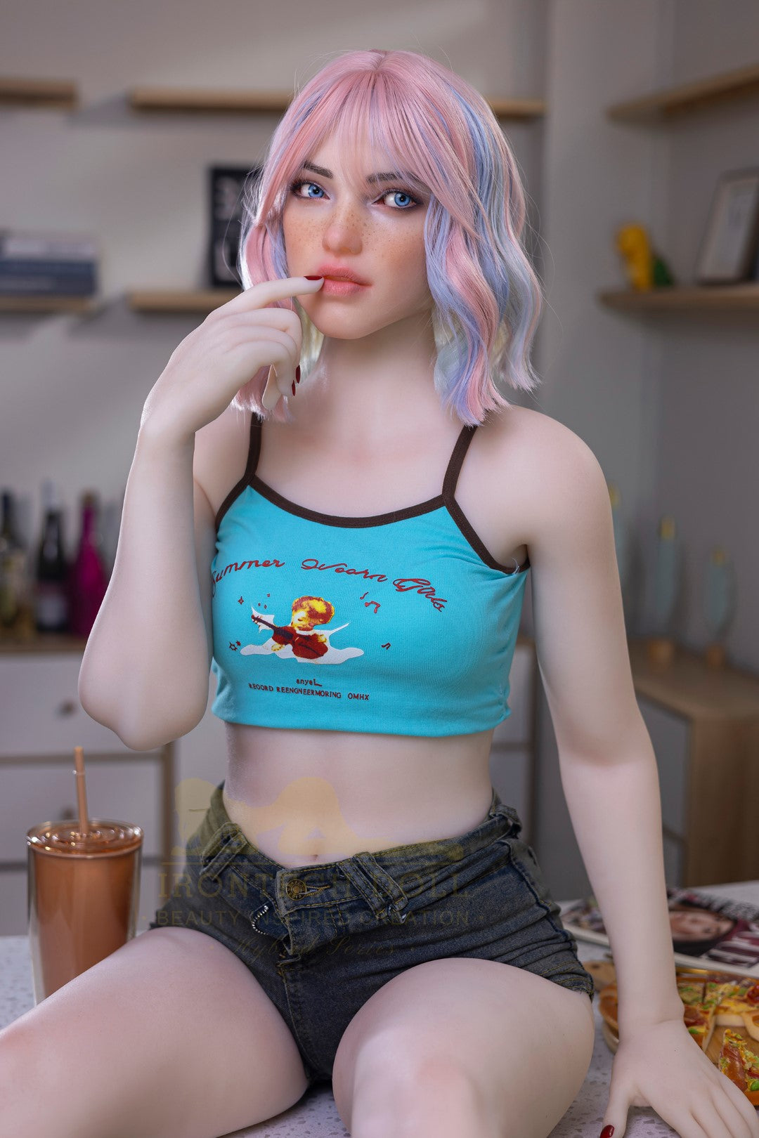Heidi Sex Doll (Irontech Doll 162cm A-Cup S46 TPE+silikon)