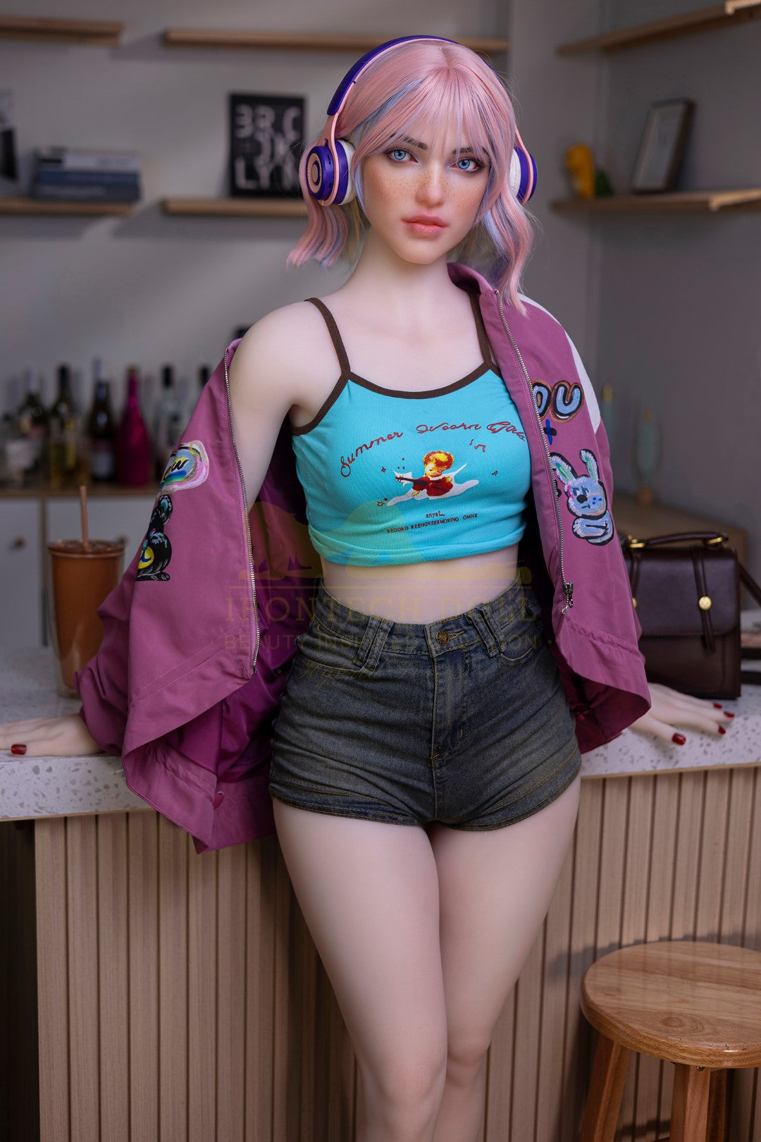 Heidi Sex Doll (Irontech Doll 162cm A-Cup S46 TPE+silikon)
