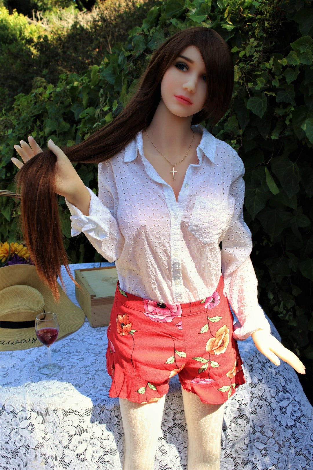 Sexuální panenka Audrey (HRDoll 161cm E-Cup #16 TPE)