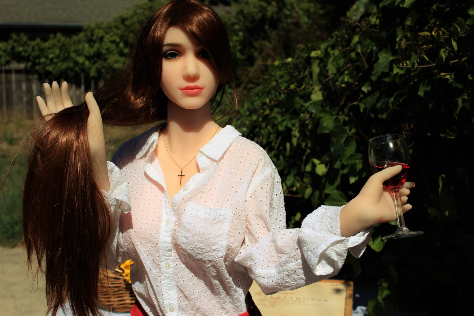 Sexuální panenka Audrey (HRDoll 161cm E-Cup #16 TPE)