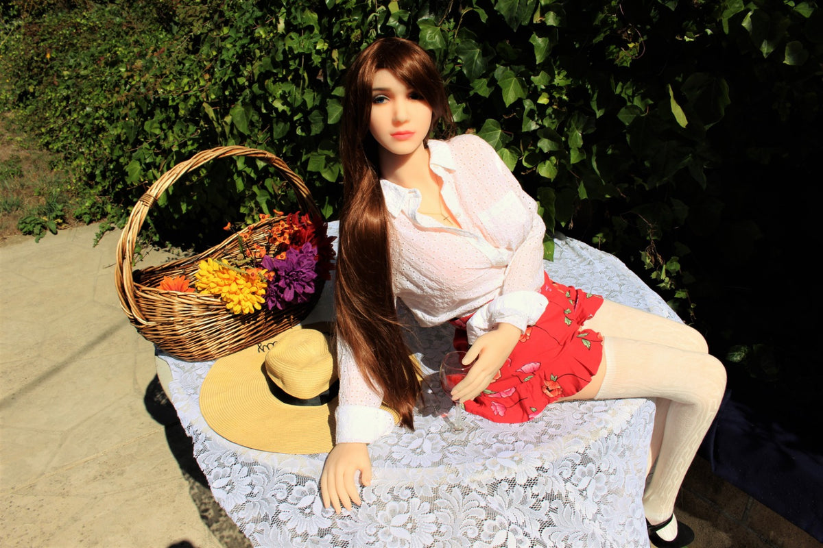 Sexuální panenka Audrey (HRDoll 161cm E-Cup #16 TPE)