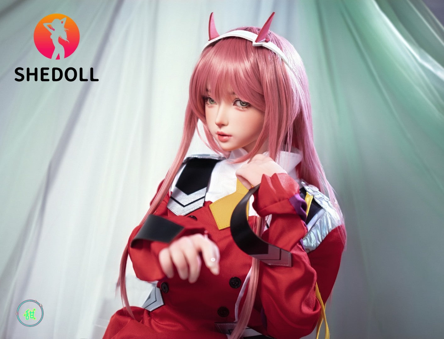 Zero Dvě sexuální panenka (SHEDOLL 152CM A-CUP #SH186 2,0 TPE+Silicone)