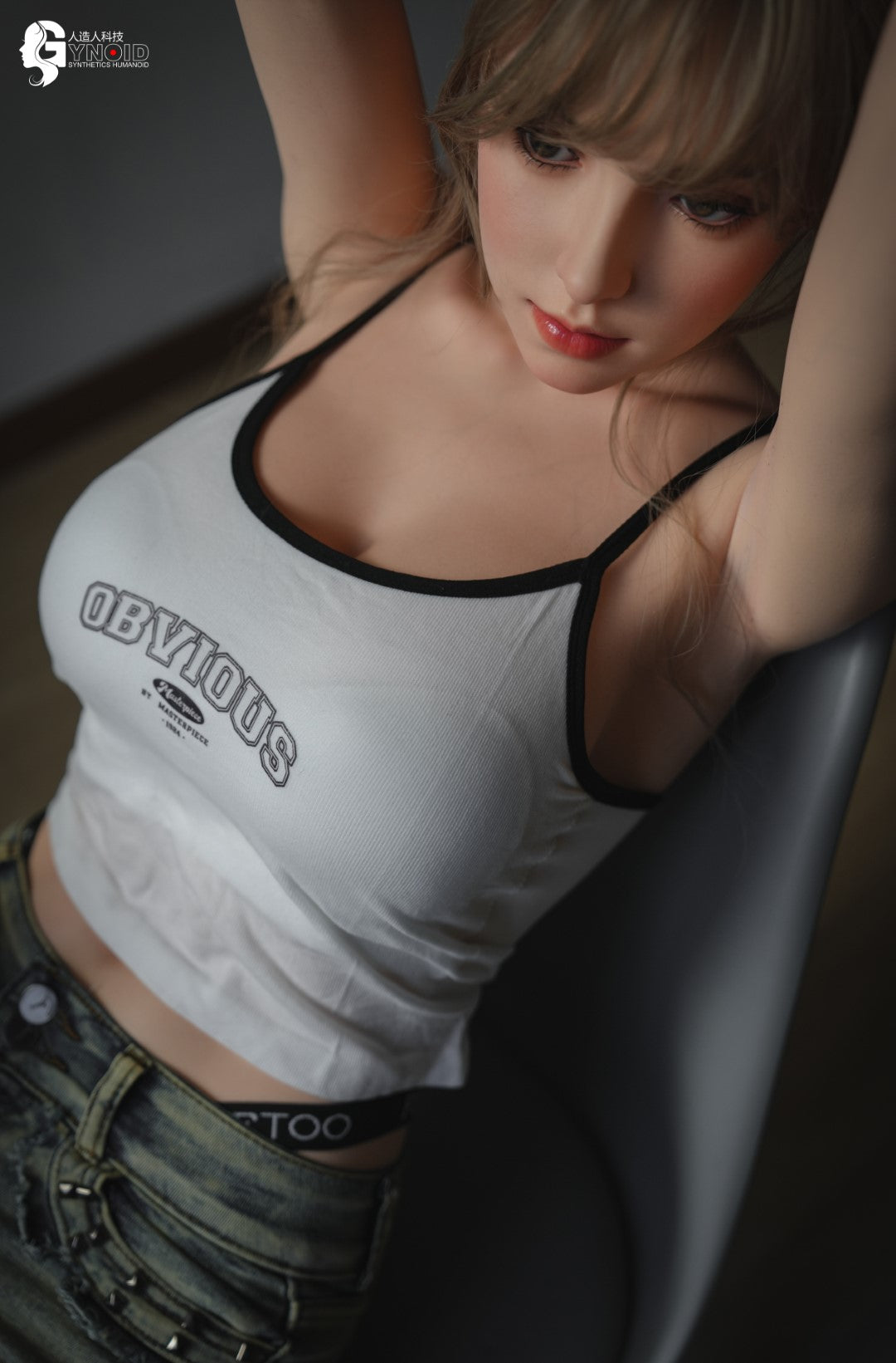 Sexuální panenka Mona Model 20R Deluxe (Gynoid Doll 163 cm silikonový E-Cup)