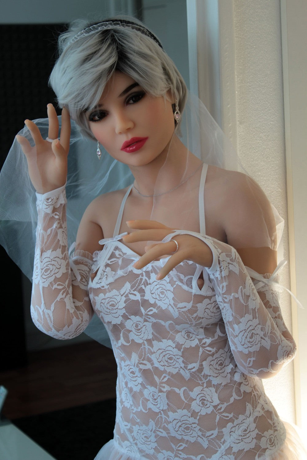 Sexuální panenka Daisy (HRDoll 158cm B-Cup #47 TPE)