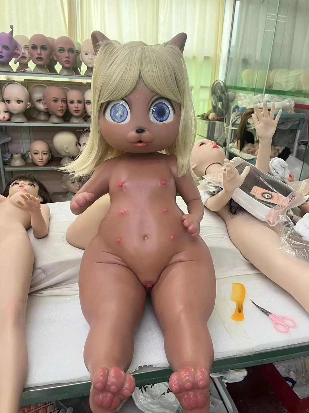 Bearrie Sex Doll (Dolls Castle 92cm silikon A-Cup)