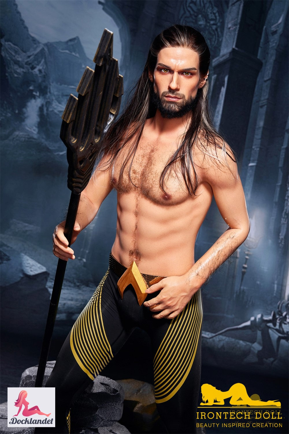 Mužská sexuální panenka Thomas (Irontech Doll 170 cm M5 silikon)