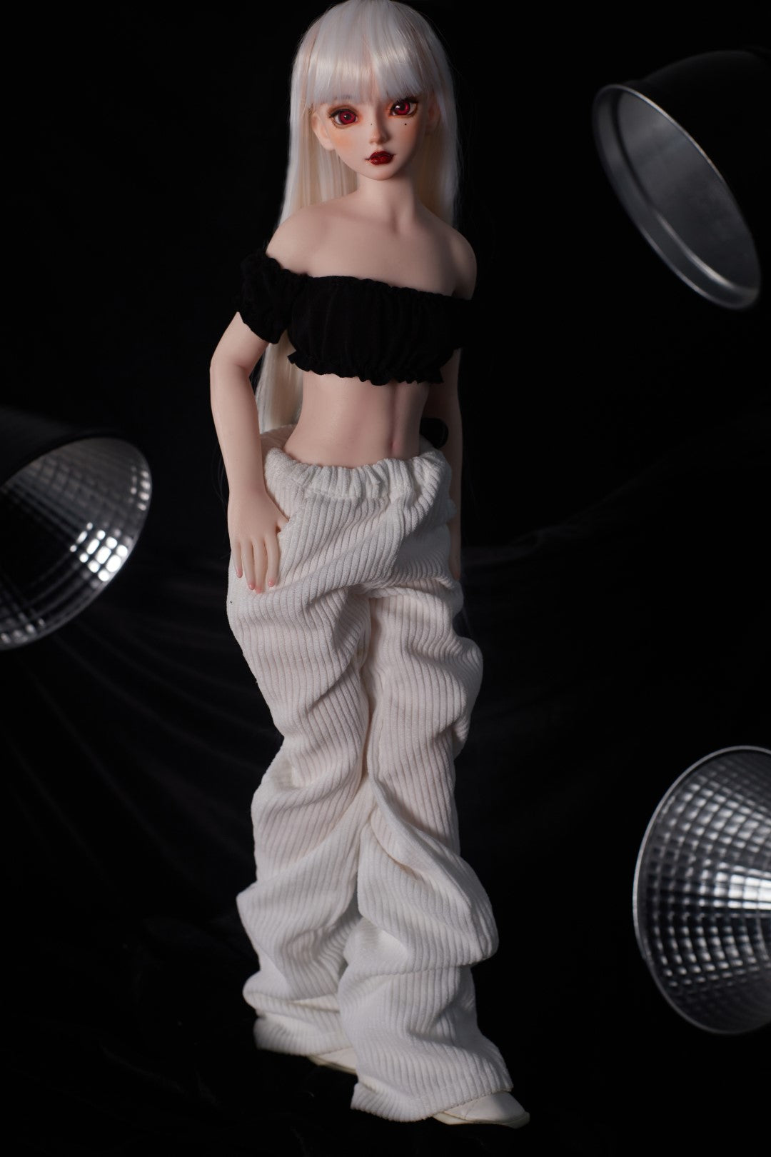 Saki Sex Doll (Climax Doll Mini 55cm A-pohár silikonový)