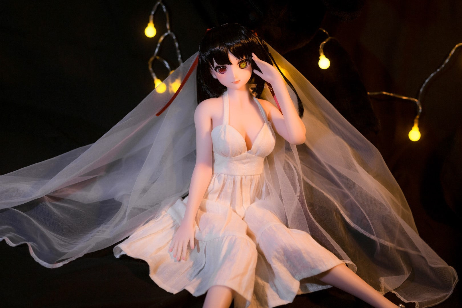 Kurumi sexuální panenka (Climax Doll Mini 60 cm B-Cup Silikon)