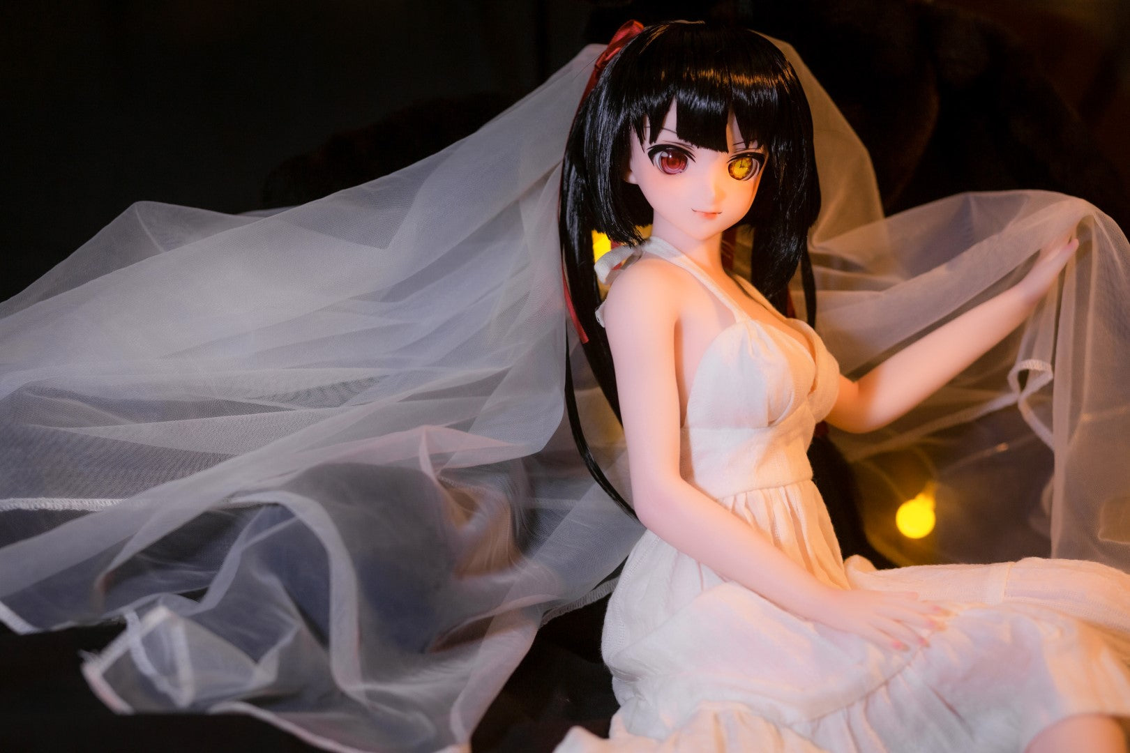 Kurumi sexuální panenka (Climax Doll Mini 60 cm B-Cup Silikon)