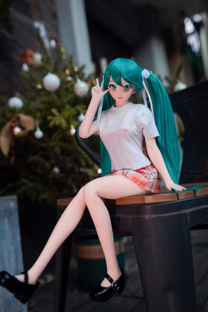Miku Sex doll (Climax Doll Mini 60cm b-cup silicone)