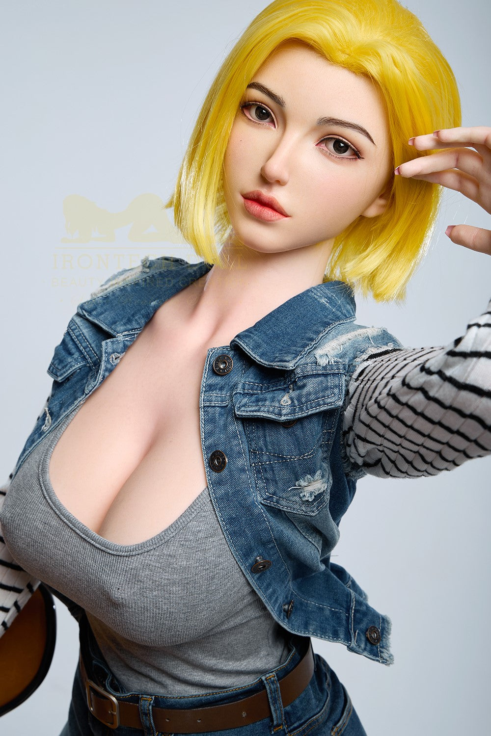 Joline Android 18 Sex Doll (Irontech Doll 159cm G-Cup S41 silikon)