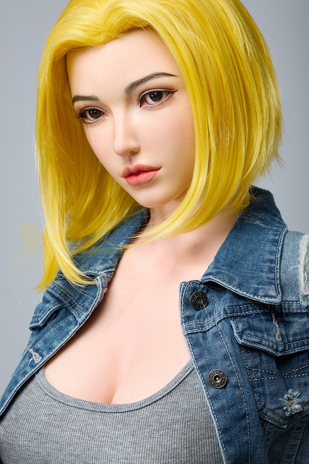 Joline Android 18 Sex Doll (Irontech Doll 159cm G-Cup S41 silikon)