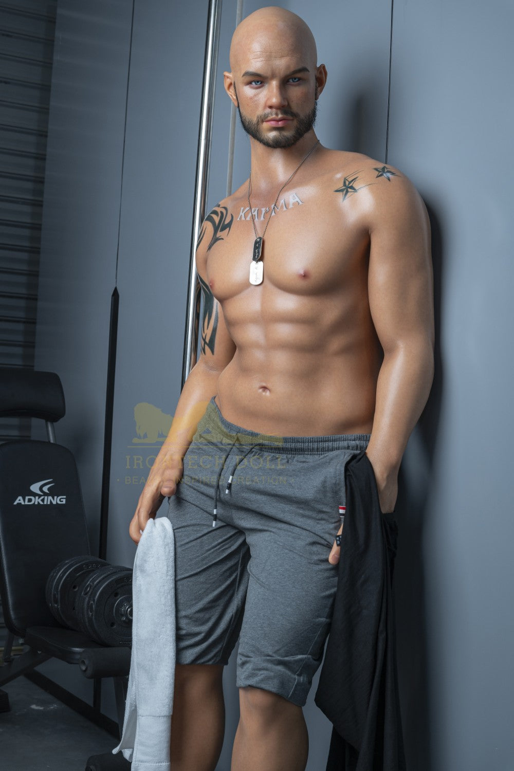 Sexuální panenka Cliff Jensen Pornstar (Irontech Doll 190 cm silikon)