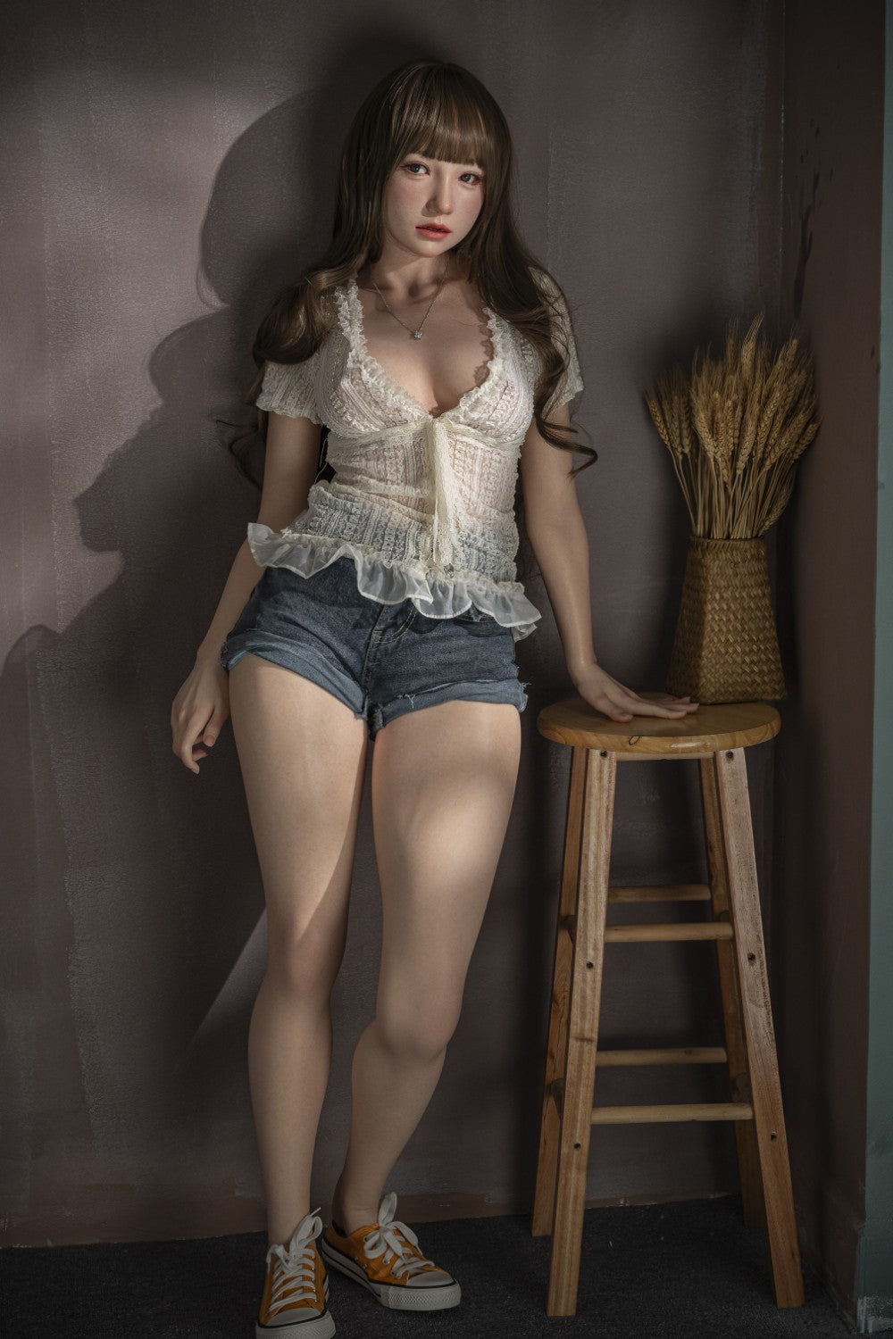 Eleanor Sex doll (Jiusheng 153cm E-cup #124B RST silicone)