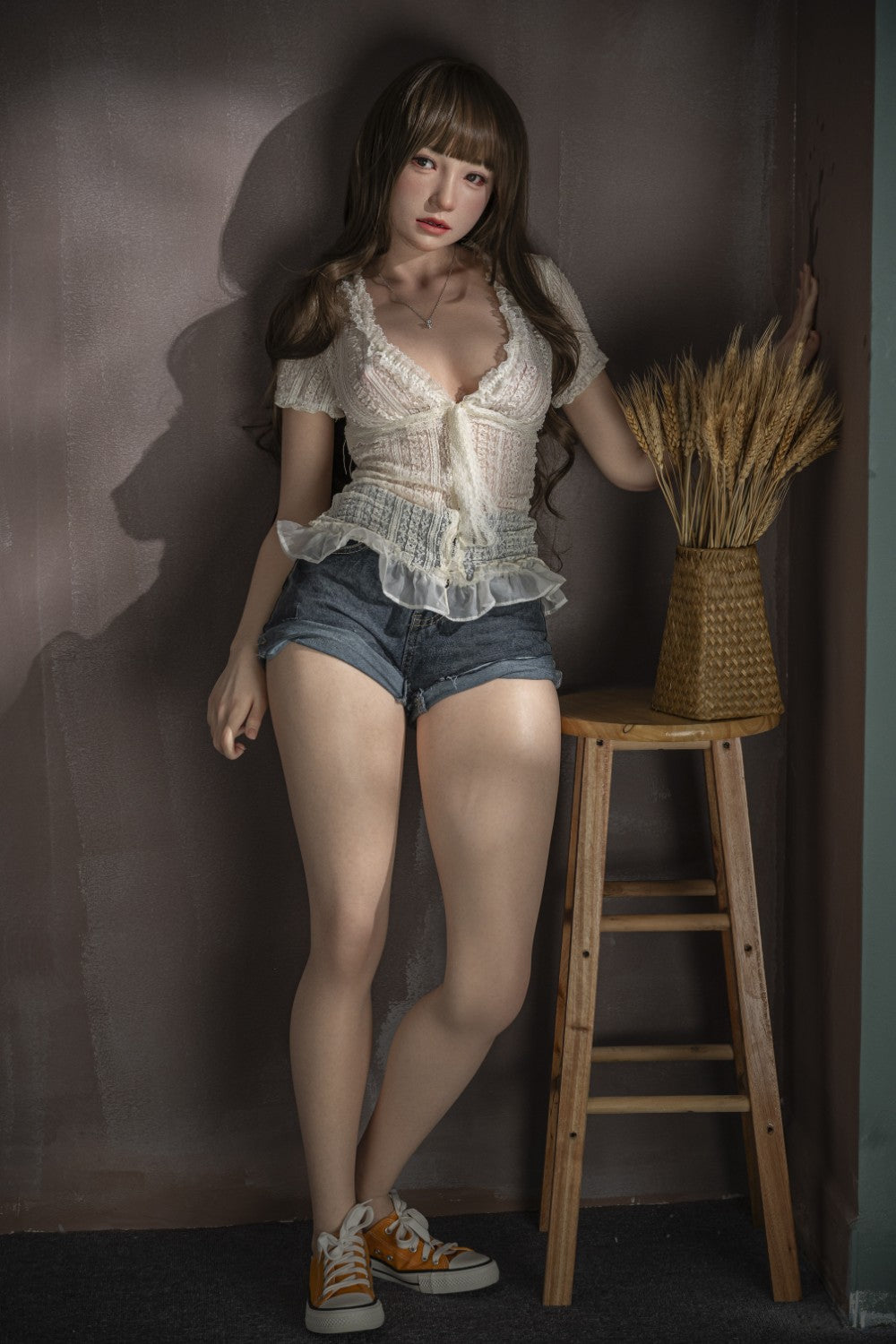 Eleanor Sex doll (Jiusheng 153cm E-cup #124B RST silicone)