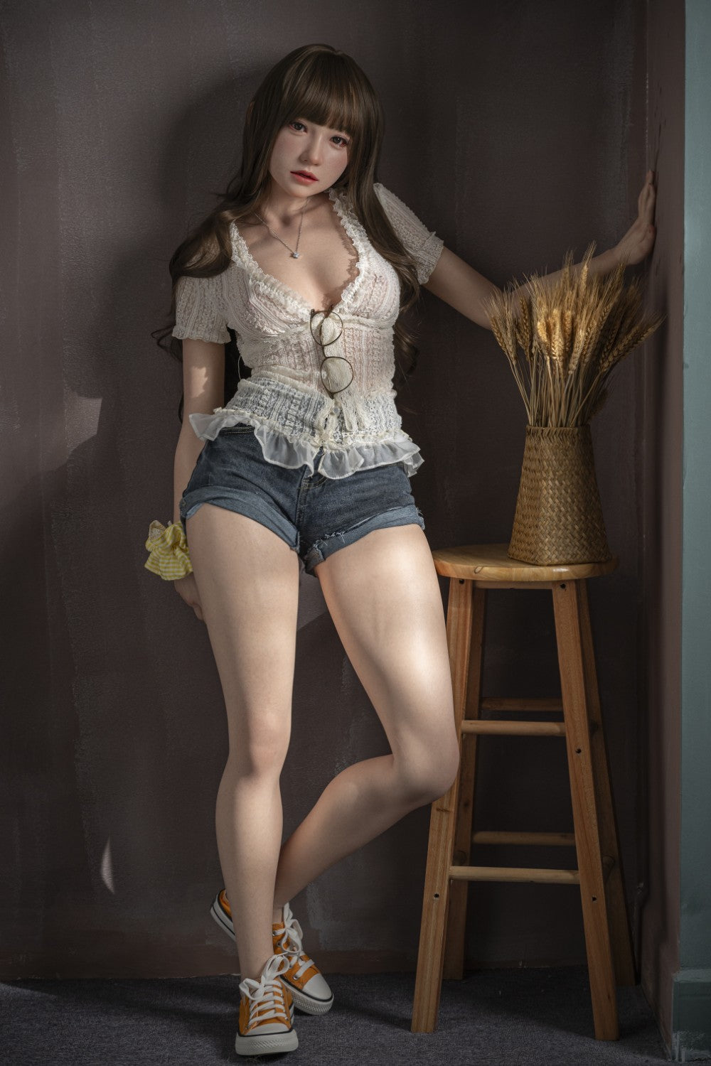 Eleanor Sex doll (Jiusheng 153cm E-cup #124B RST silicone)