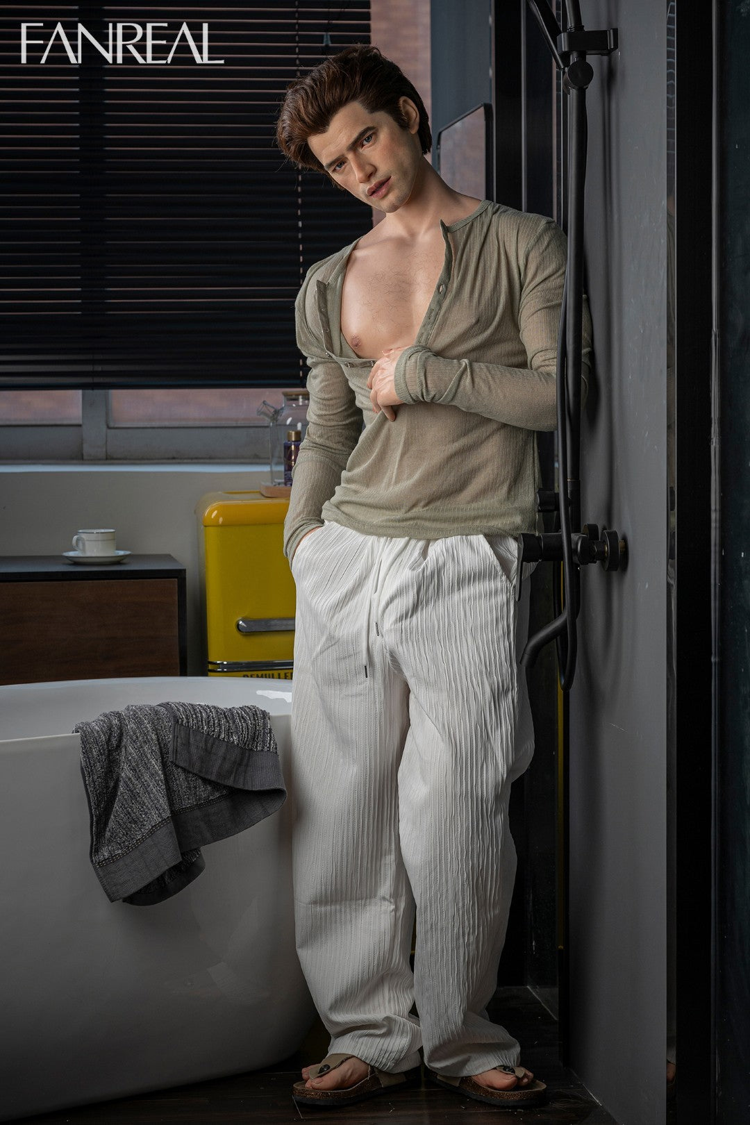 Carter Manlig Sexdocka (FanReal Doll 173cm Silikon)