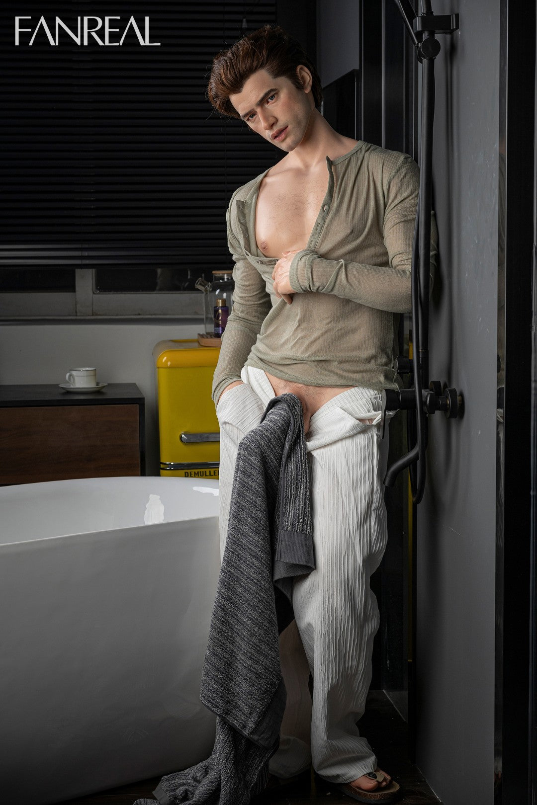 Carter Manlig Sexdocka (FanReal Doll 173cm Silikon)