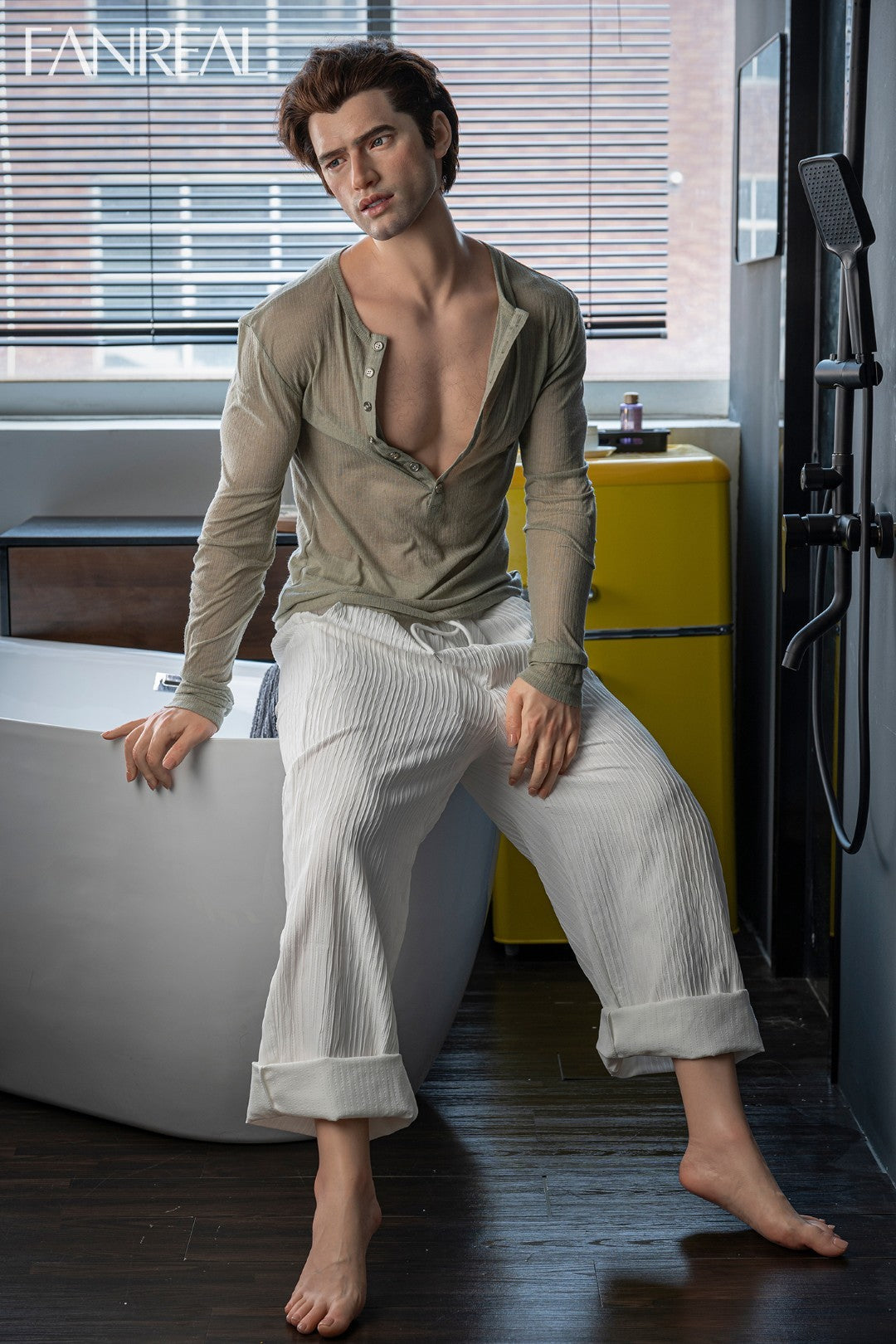 Carter Manlig Sexdocka (FanReal Doll 173cm Silikon)