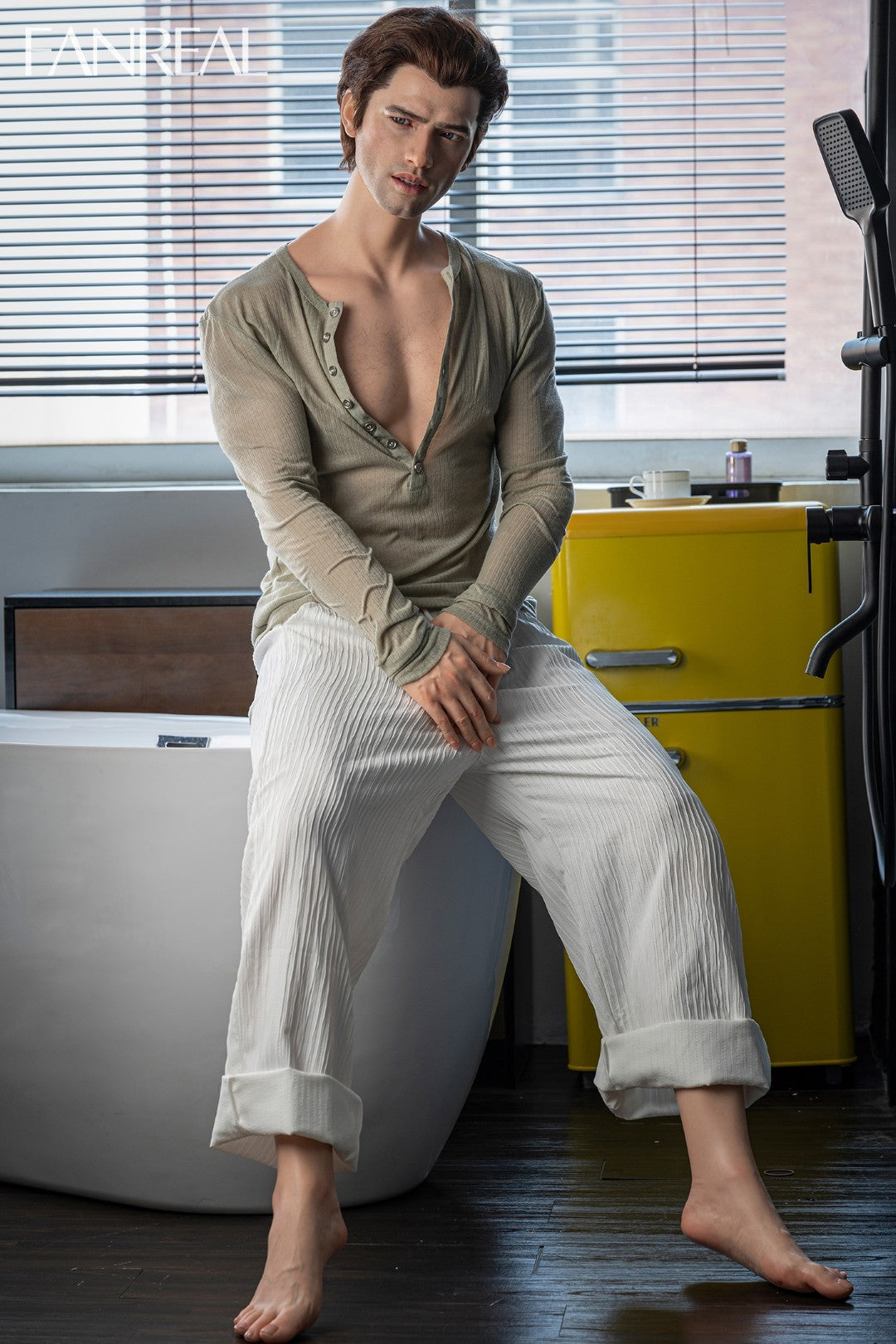 Carter Manlig Sexdocka (FanReal Doll 173cm Silikon)