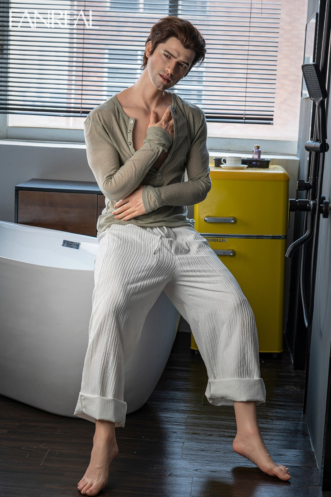 Carter Manlig Sexdocka (FanReal Doll 173cm Silikon)