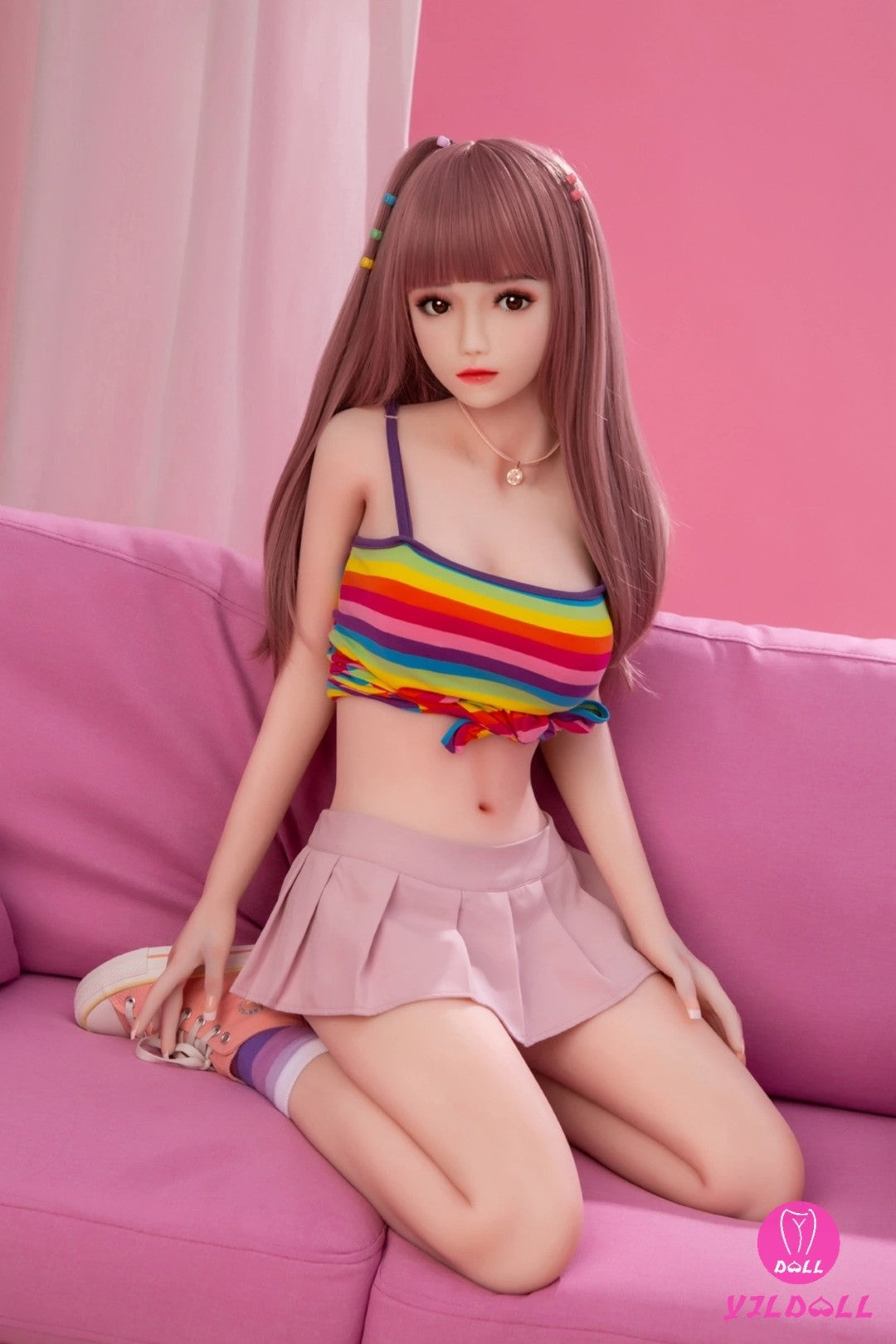 Sexuální panenka Bertha (YJL Doll 148cm miska C #175 TPE+silikon)