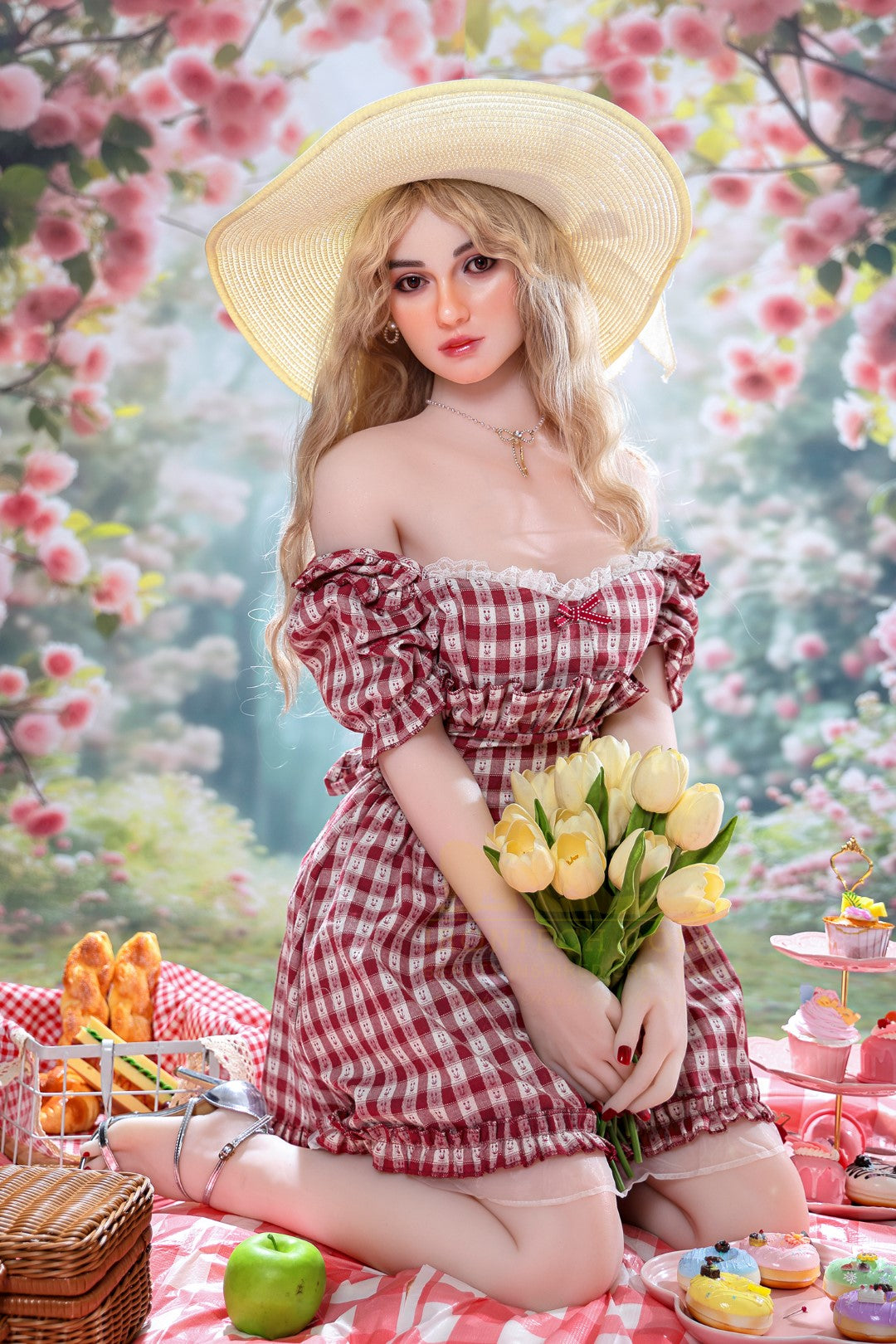 Tina sexuální panenka (Irontech Doll 162cm A-Cup S45 TPE+silikon)