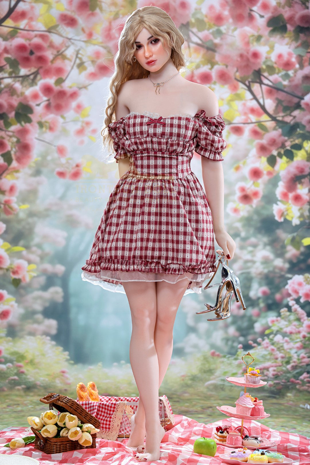 Tina sexuální panenka (Irontech Doll 162cm A-Cup S45 TPE+silikon)