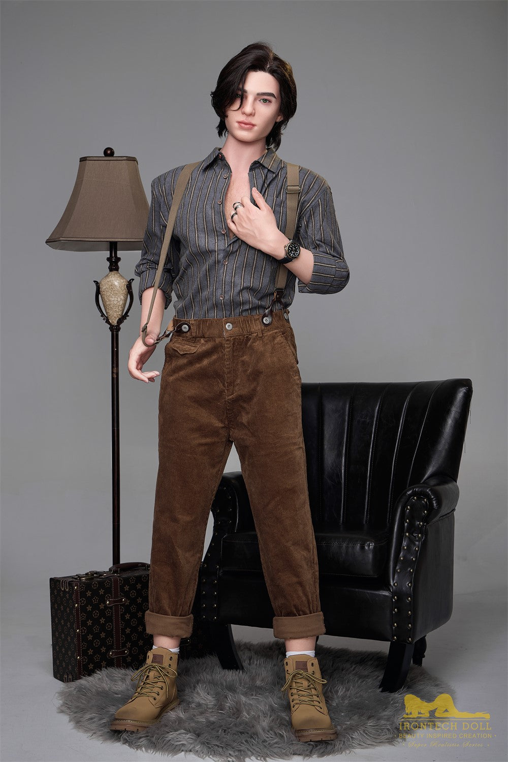 Mužská sexuální panenka Lucas (Irontech Doll 170 cm M9 silikon)