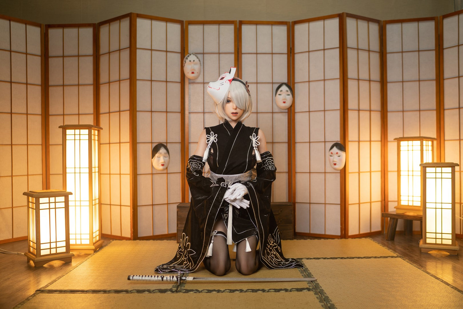 Yorha 2B Sex Doll (Game Lady 171cm E-Kupa No.24 silikon)