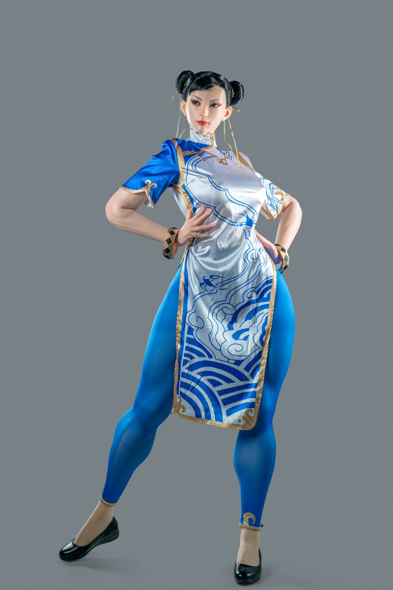 Sexuální panenka Chun Li (Game Lady 169cm F-Cup č.33-1 silikon)