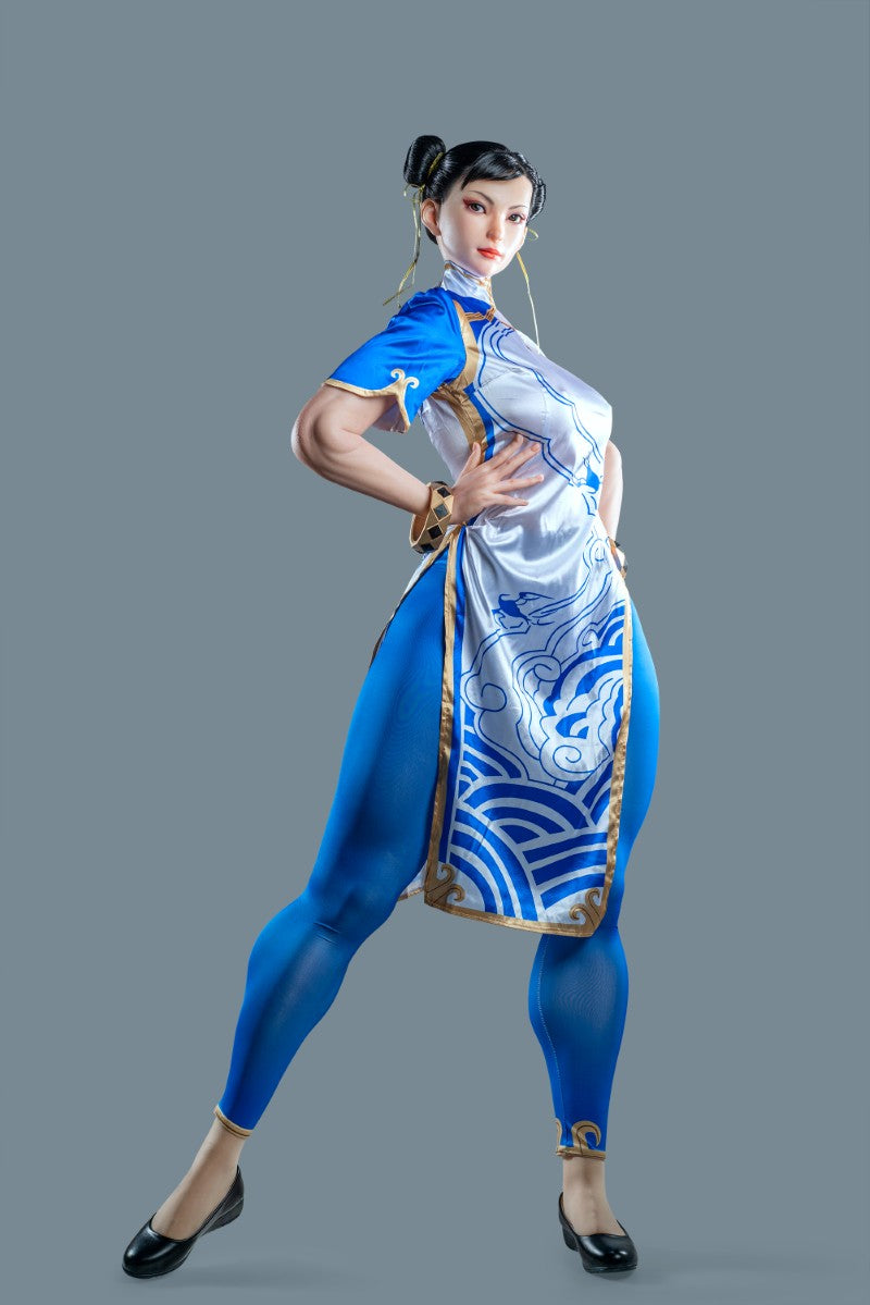 Sexuální panenka Chun Li (Game Lady 169cm F-Cup č.33-1 silikon)