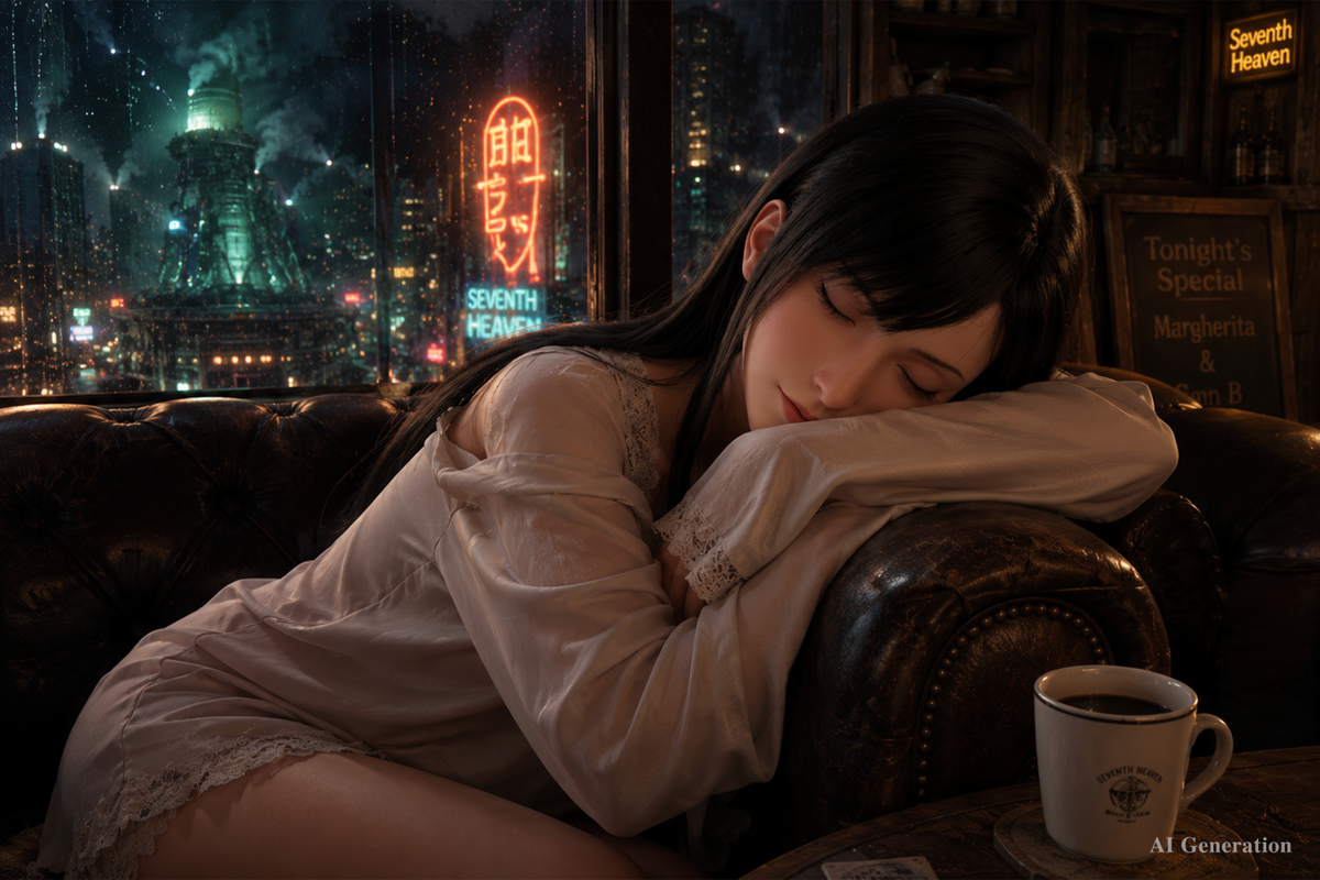 Tifa Spící sexuální panenka (Game Lady 167cm D-Cup No.45 silikon)