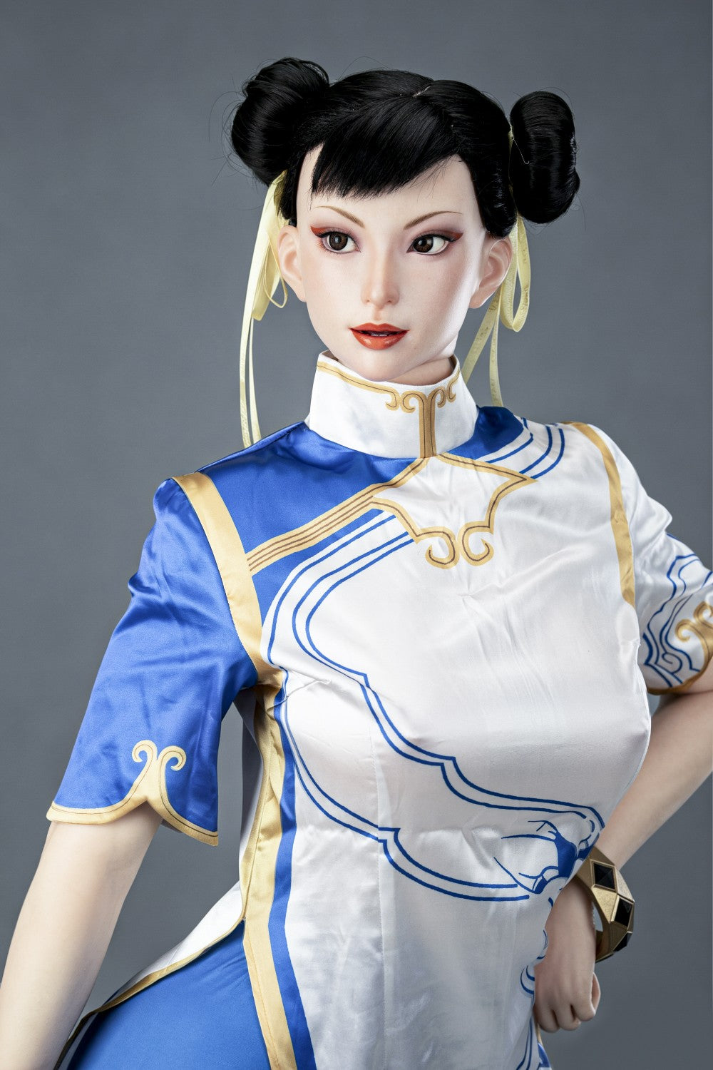 Sexuální panenka Chun Li (Game Lady 169cm F-Cup č. 47-1 silikon)