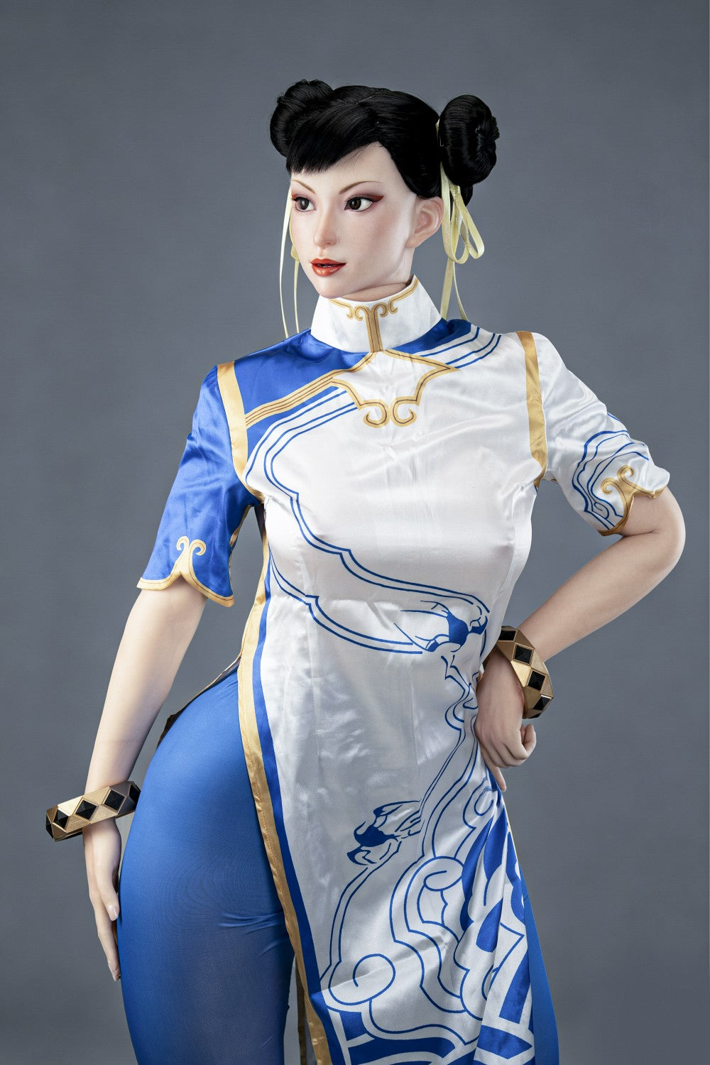 Sexuální panenka Chun Li (Game Lady 169cm F-Cup č. 47-1 silikon)