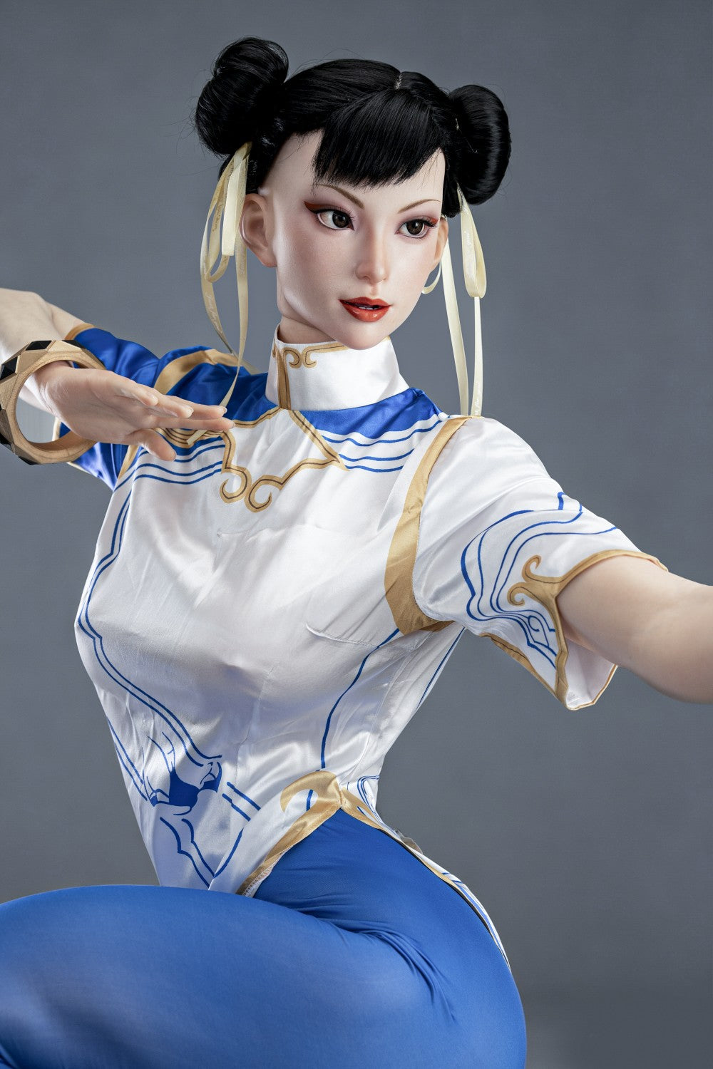 Sexuální panenka Chun Li (Game Lady 169cm F-Cup č. 47-1 silikon)