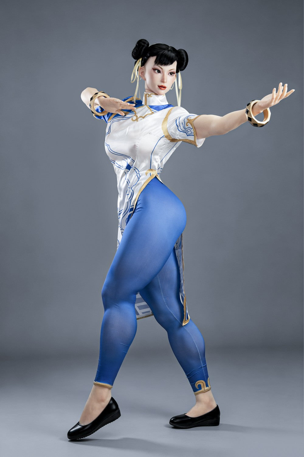 Sexuální panenka Chun Li (Game Lady 169cm F-Cup č. 47-1 silikon)