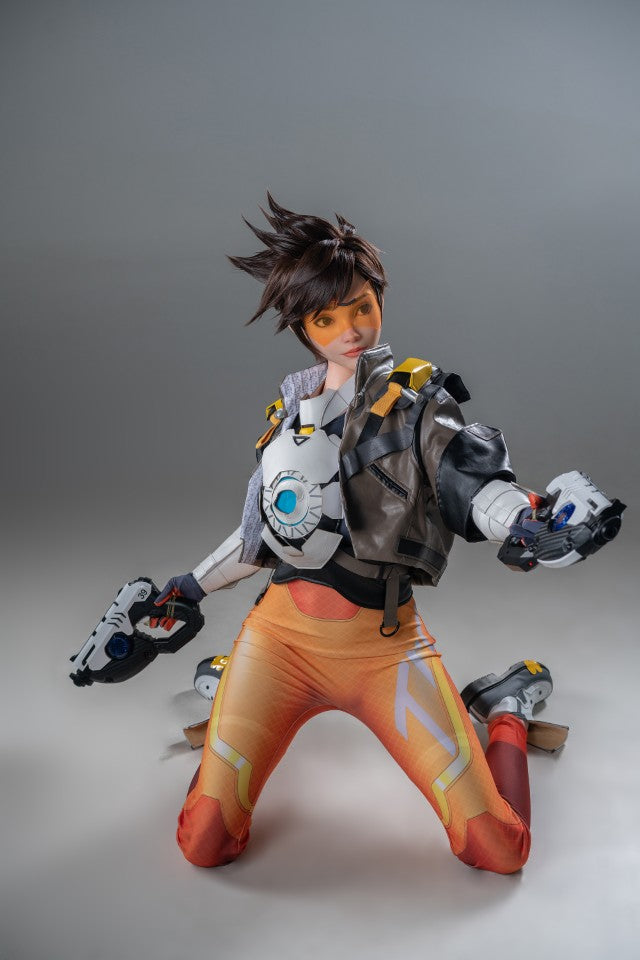 Tracer Sex Doll (Game Lady 167 cm D-kupa č. 29-1 silikon)