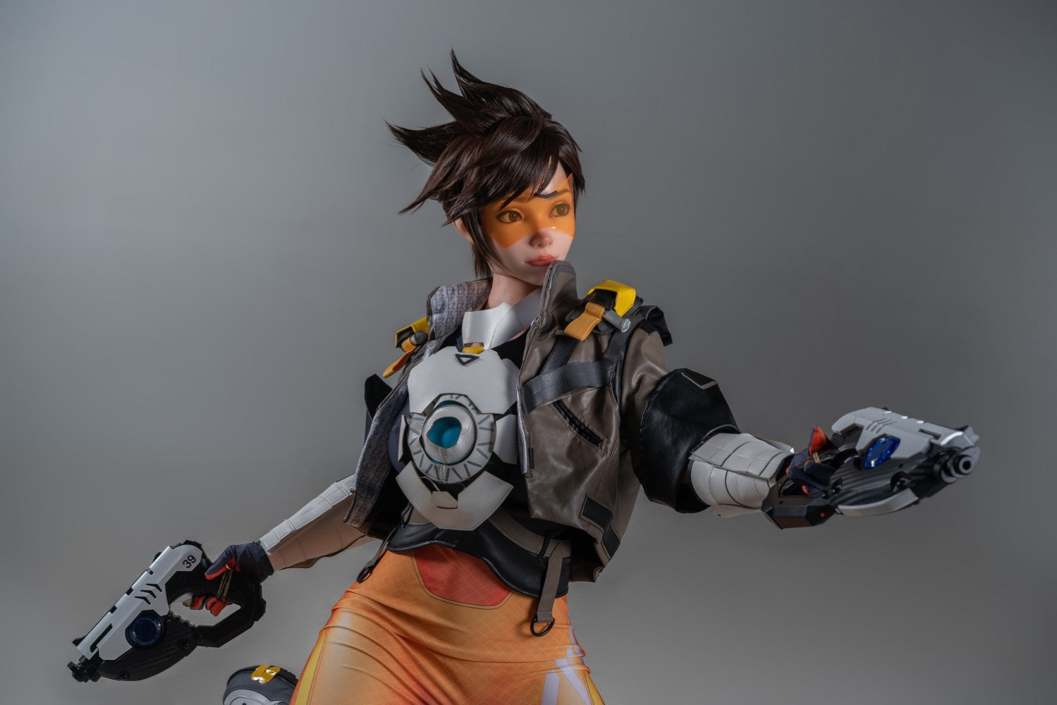 Tracer Sex Doll (Game Lady 167 cm D-kupa č. 29-1 silikon)