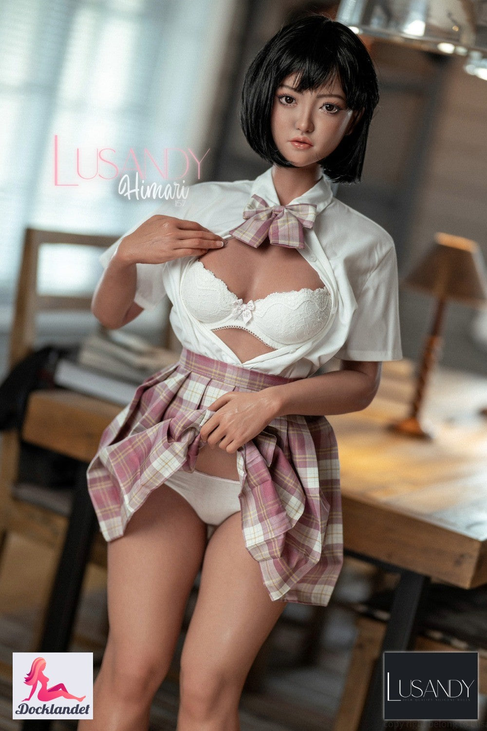 Himari is a 157 cm tall realistic doll with a naturally shaped body and breast size B-cup. An exclusive sex doll made entirely of silicone from the brand Lusandy Doll. Equipped with movable jaw and real mouth (ROS).