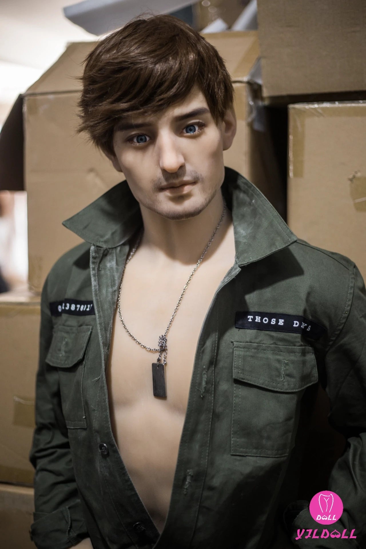 Robert mužská sexuální panenka (YJL Doll 175 cm MD006 TPE)