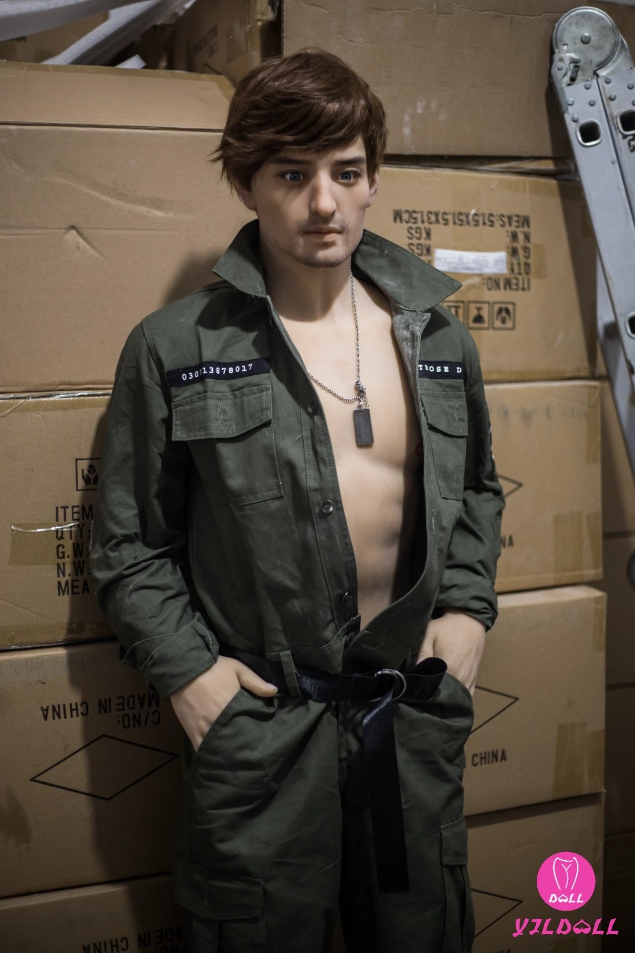 Robert mužská sexuální panenka (YJL Doll 175 cm MD006 TPE)