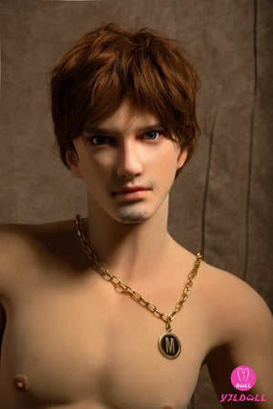 Thomasova mužská sexuální panenka (YJL Doll 175 cm MD009 TPE+silikon)