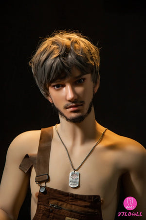 Thomasova mužská sexuální panenka (YJL Doll 175 cm MD009 TPE+silikon)