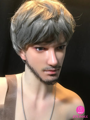 Thomasova mužská sexuální panenka (YJL Doll 175 cm MD009 TPE+silikon)