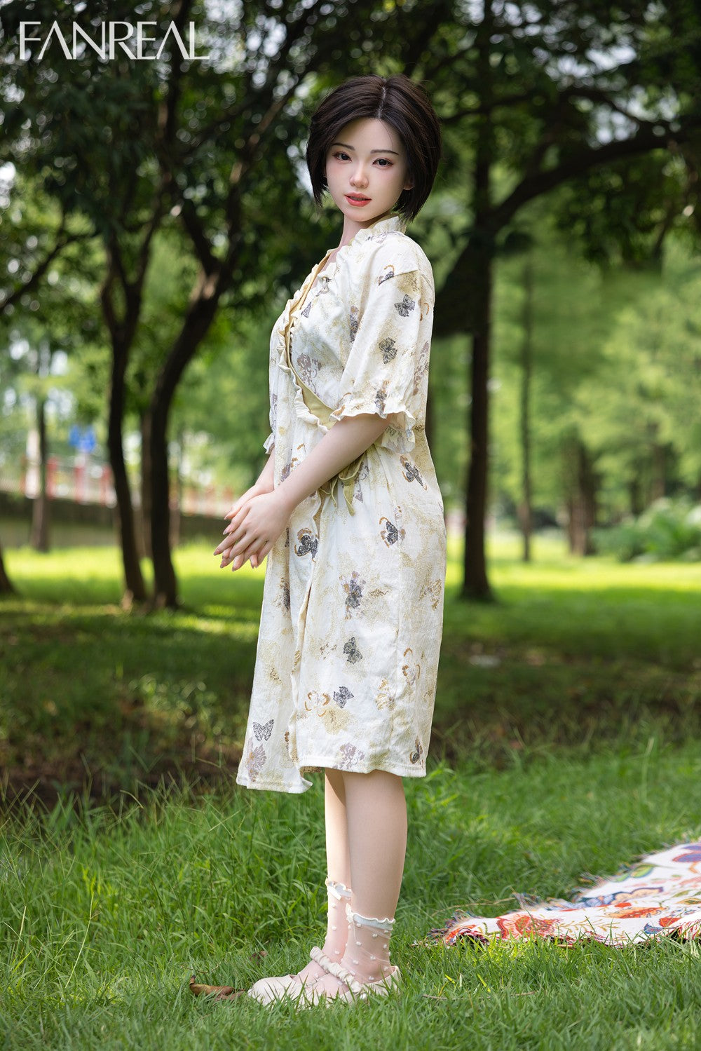 Molly Sex Doll (FanReal Doll 153 cm silikonový košíček B)