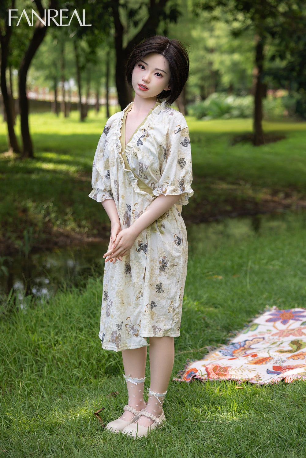 Molly Sex Doll (FanReal Doll 153 cm silikonový košíček B)