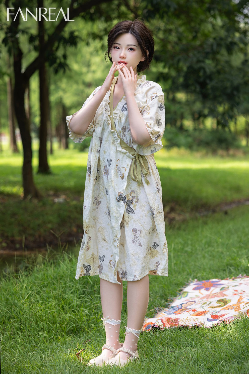 Molly Sex Doll (FanReal Doll 153 cm silikonový košíček B)